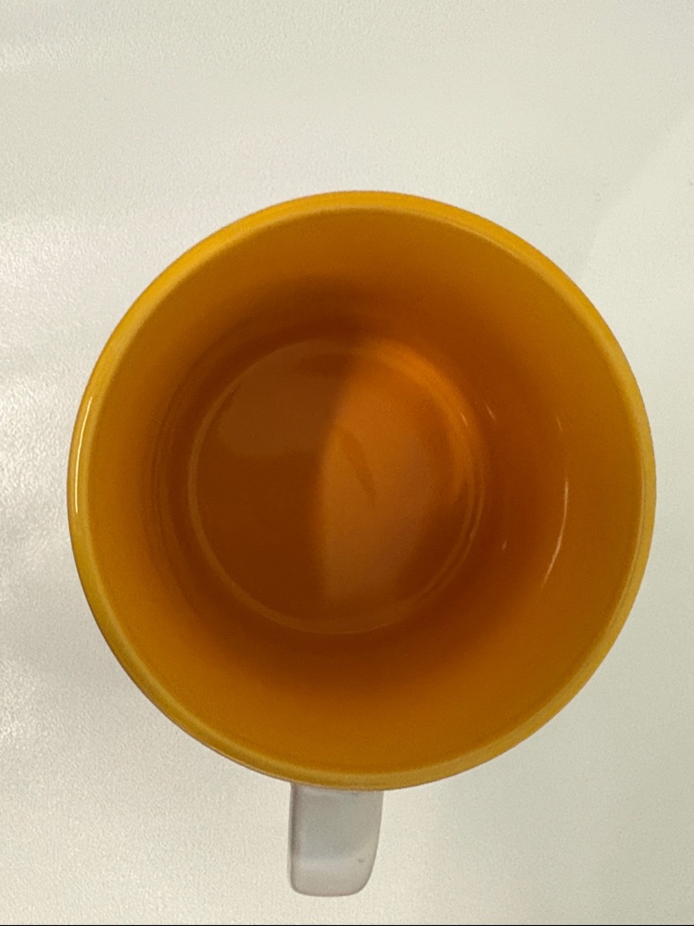 Dreams Aviation Pilot Plane Hot Air Balloon Mug — White with Yellow Interior - Picture 4 of 4